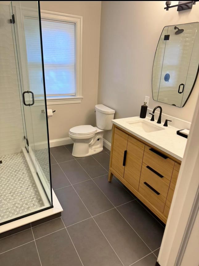 Bathrooms — after