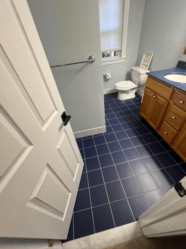 Bathrooms — before